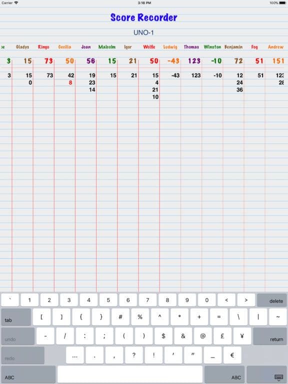 Record Score screenshot 3