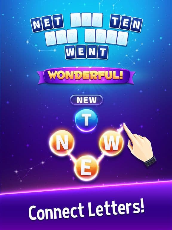 Word Stars - Swipe & Connect screenshot 2