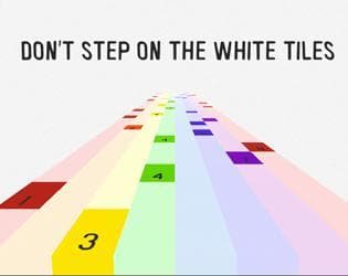 Dont Step on the White Tiles - Rainbow Edition
