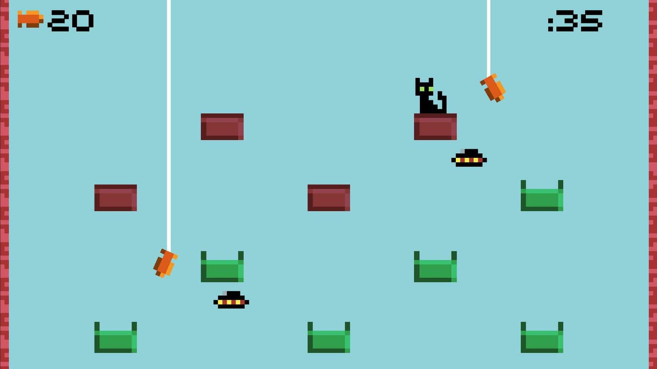 Pixel Kitty vs. The Roombas of Doom