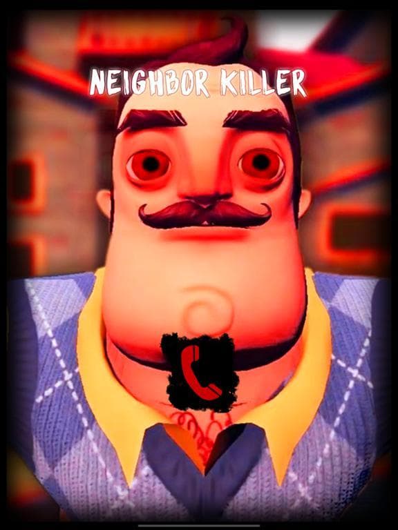 Calling Hello Neighbor Scary screenshot 4