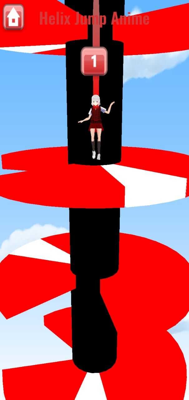 Helix Jump Anime screenshot 2