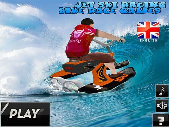 Jet Ski Racing Bike Race Games screenshot 2