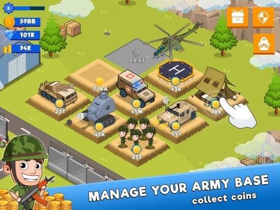 Idle Army Tycoon screenshot 4