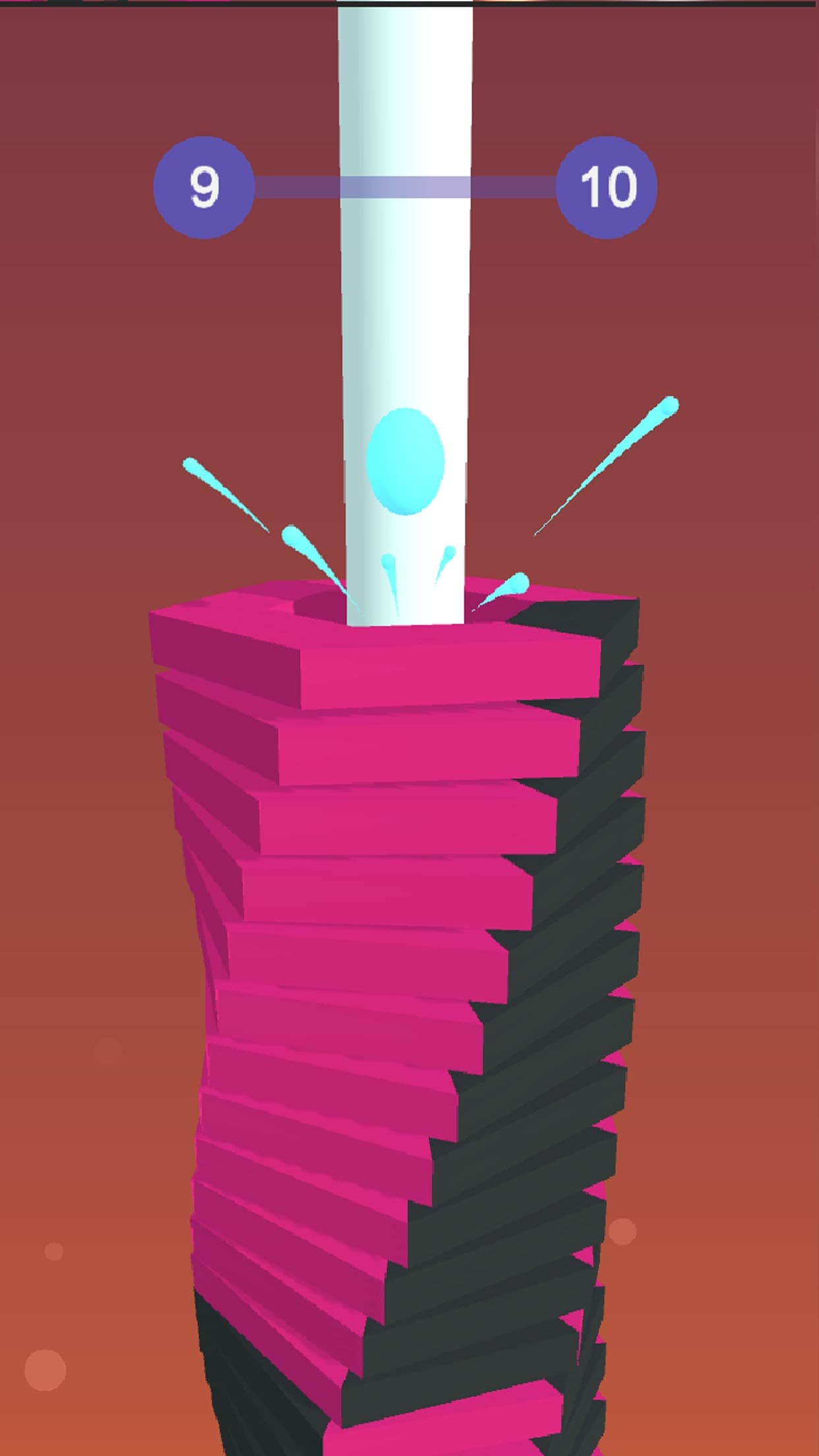 Ball Way Crush Color Tower 3d screenshot 2