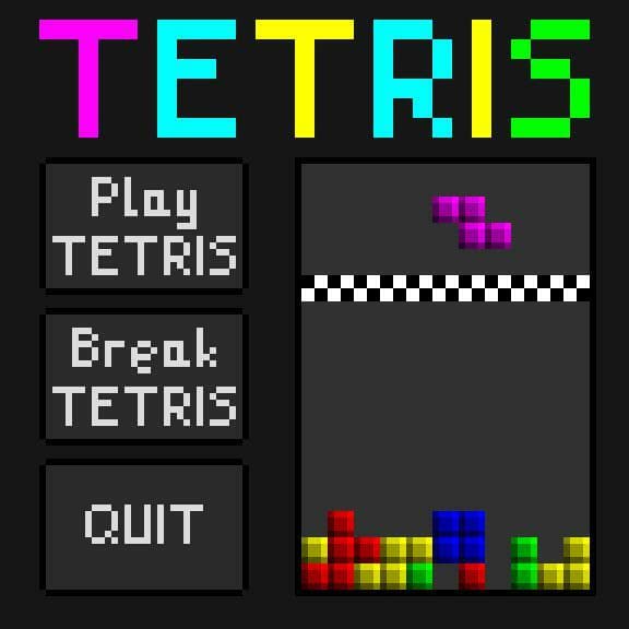Lets Break The Tetris screenshot 2