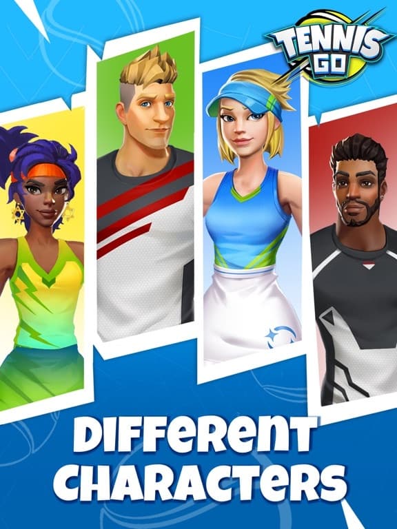 Tennis Go: World Tour 3D screenshot 3