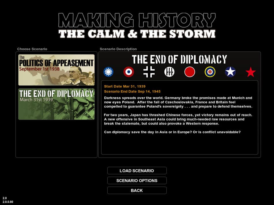 Making History: The Calm and the Storm screenshot 5
