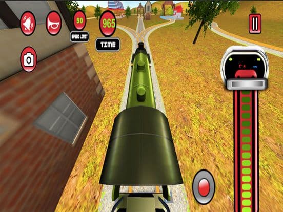 Real Extra Fast Train Drive 3D screenshot 3