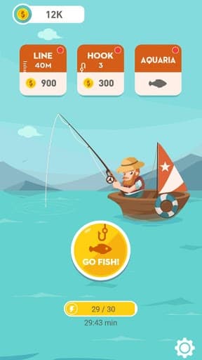 Happy Fishing - Catch Fish and Treasures screenshot 2