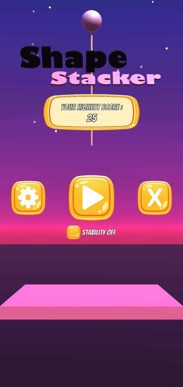 Shape Stacker (~ Oceane Peretti ~) screenshot 2