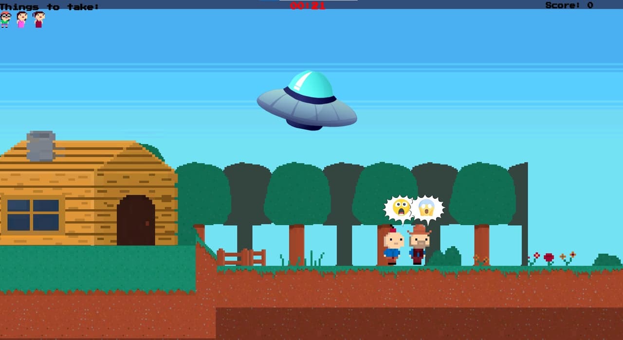 UFO: Take that thing!