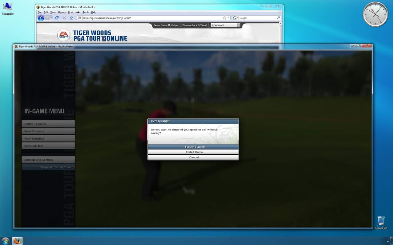 Tiger Woods PGA Tour Online screenshot 3
