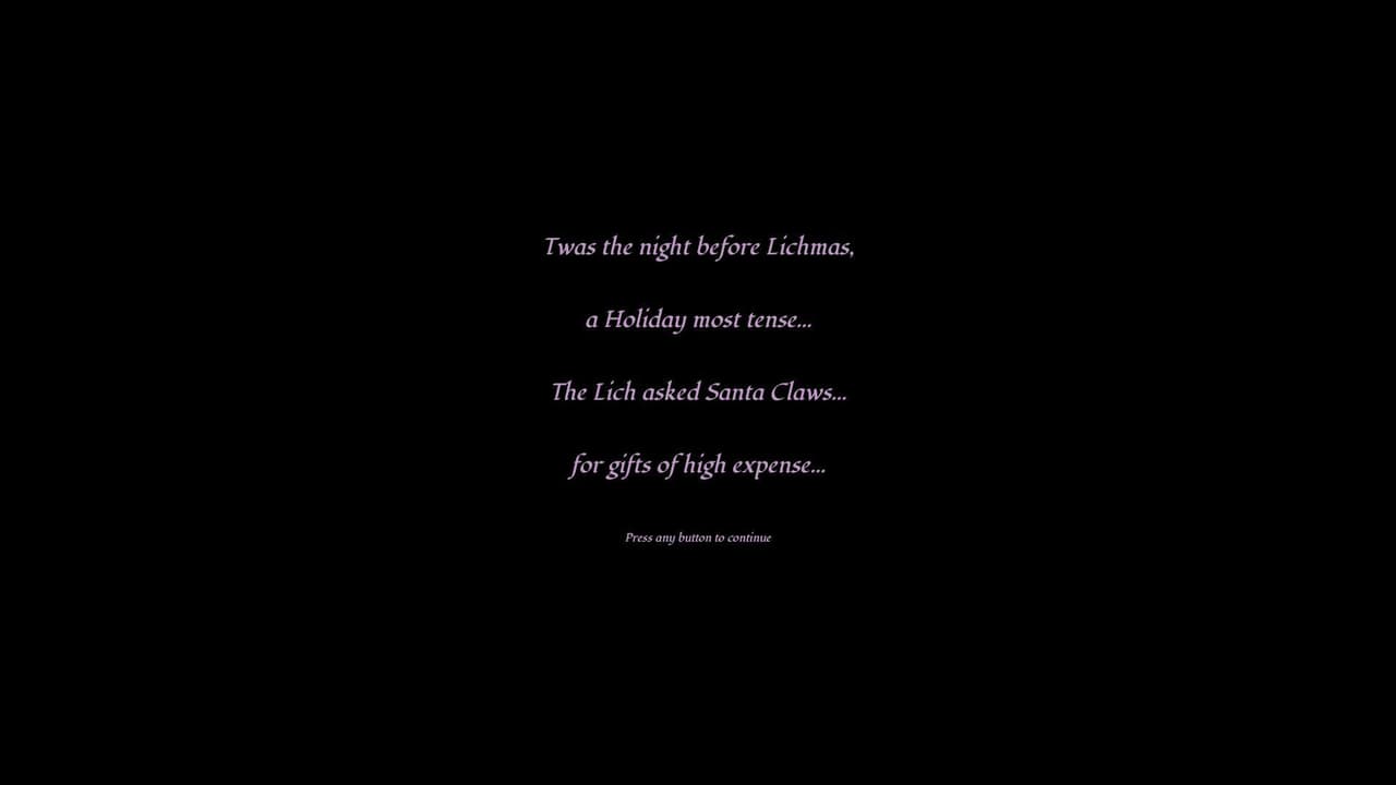 The Night Before Lichmas screenshot 2