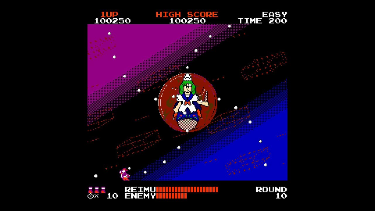 Touhou 1: The Highly Responsive to Prayers NES Demake screenshot 3