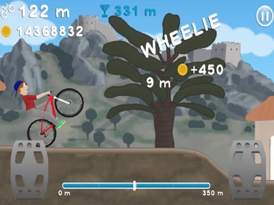 Wheelie Bike screenshot 2