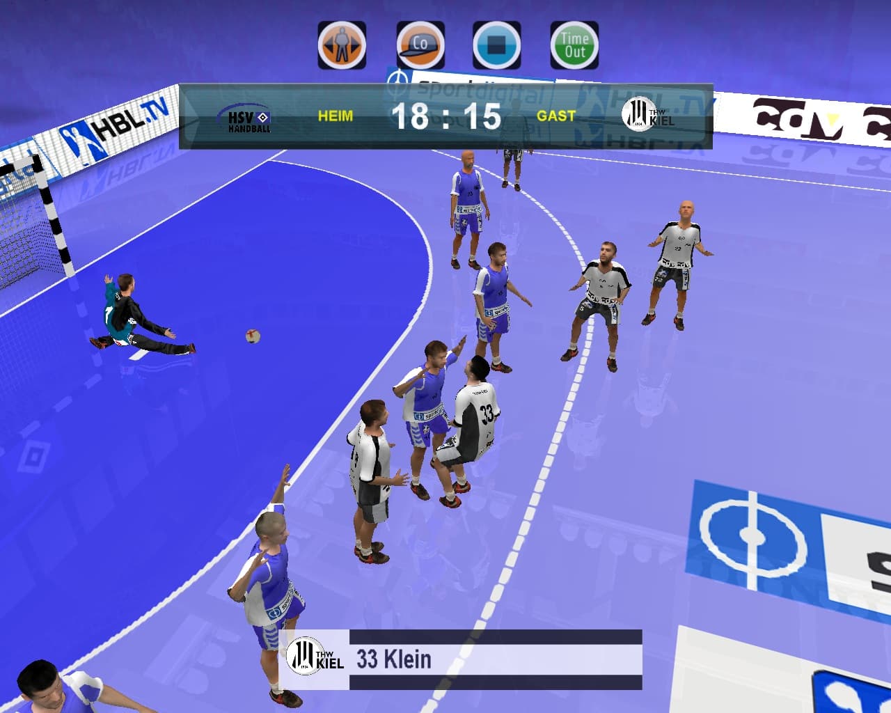 Handball Manager 2009 screenshot 3