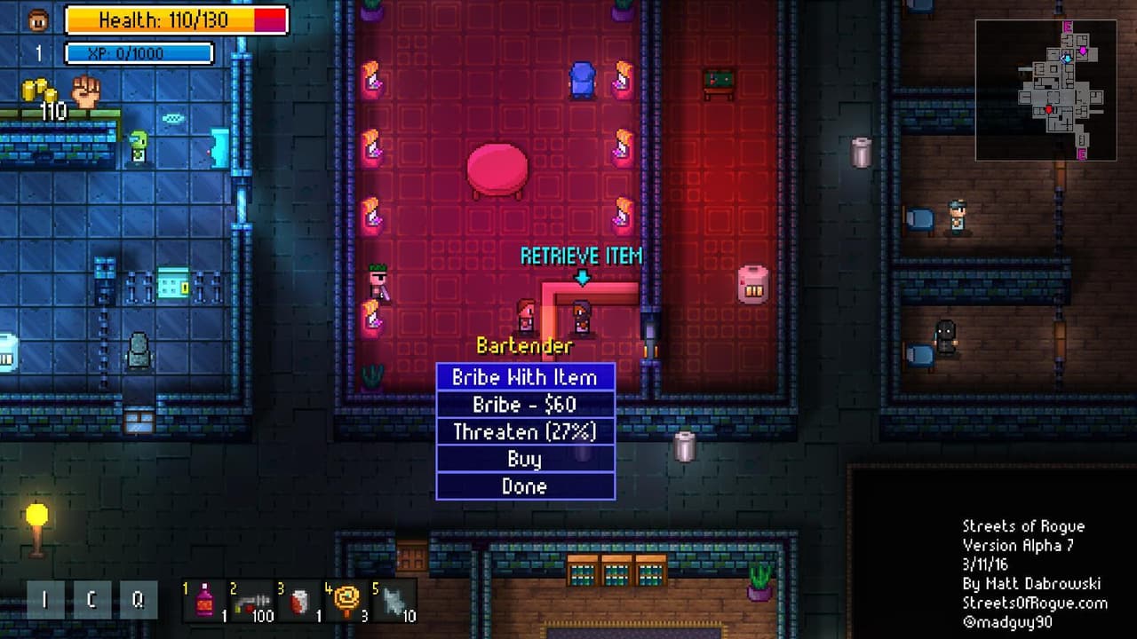Streets of Rogue (itch) screenshot 6