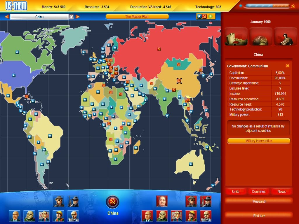 Us and Them: Cold War screenshot 2
