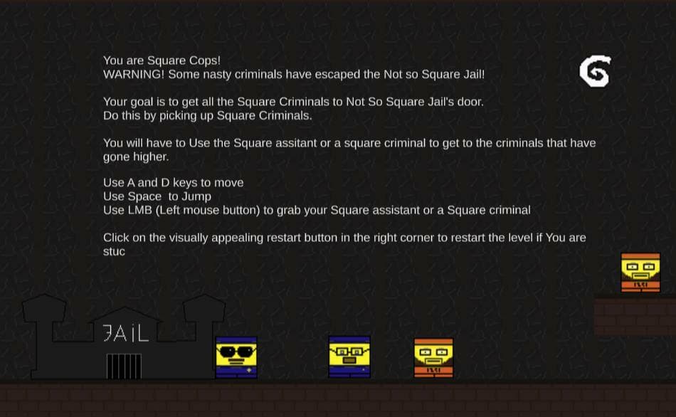 Square Cops (Trijam - 3h game) screenshot 2