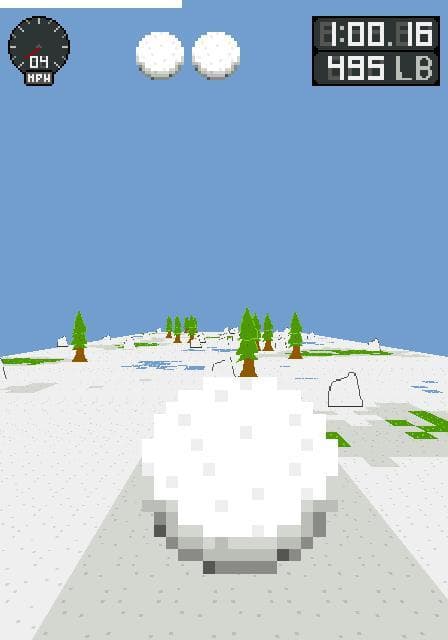 Snowballing Out of Control! screenshot 3