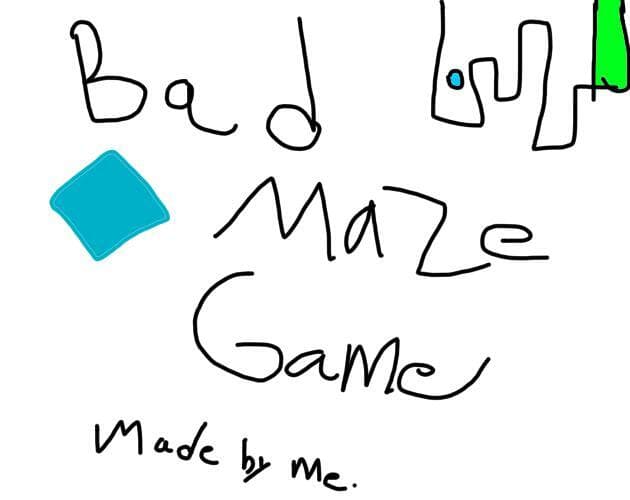 Bad Maze Game