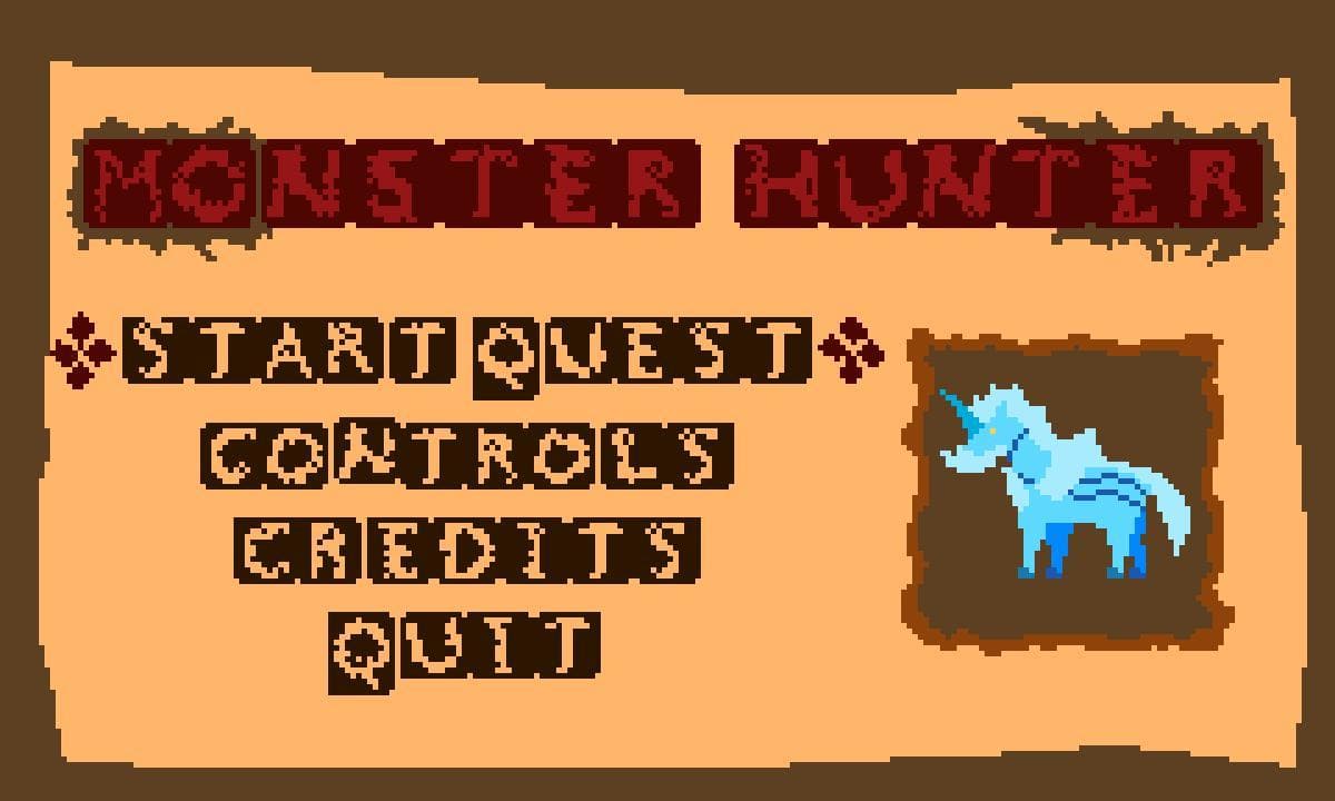 Monster Hunter for GBA screenshot 3
