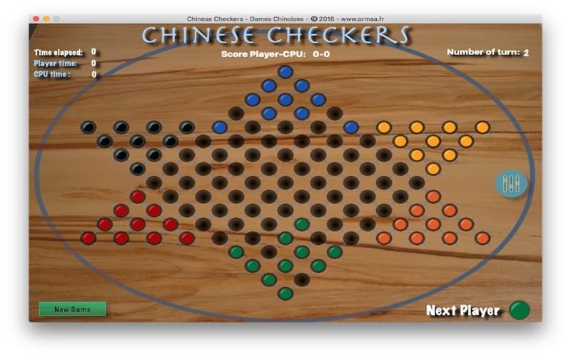 Chinese Checkers - Dames Chinoises screenshot 2