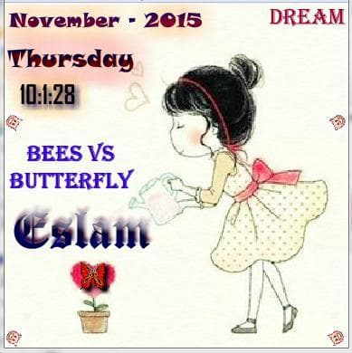 Bees Vs Butterfly