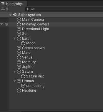 Sameer Qasim Solar System Assignment screenshot 3