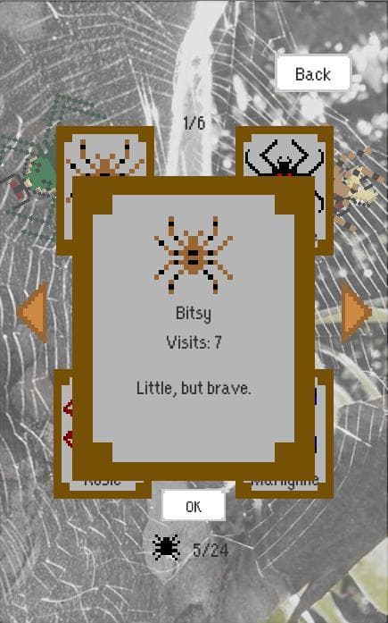 Spider Atsume screenshot 2
