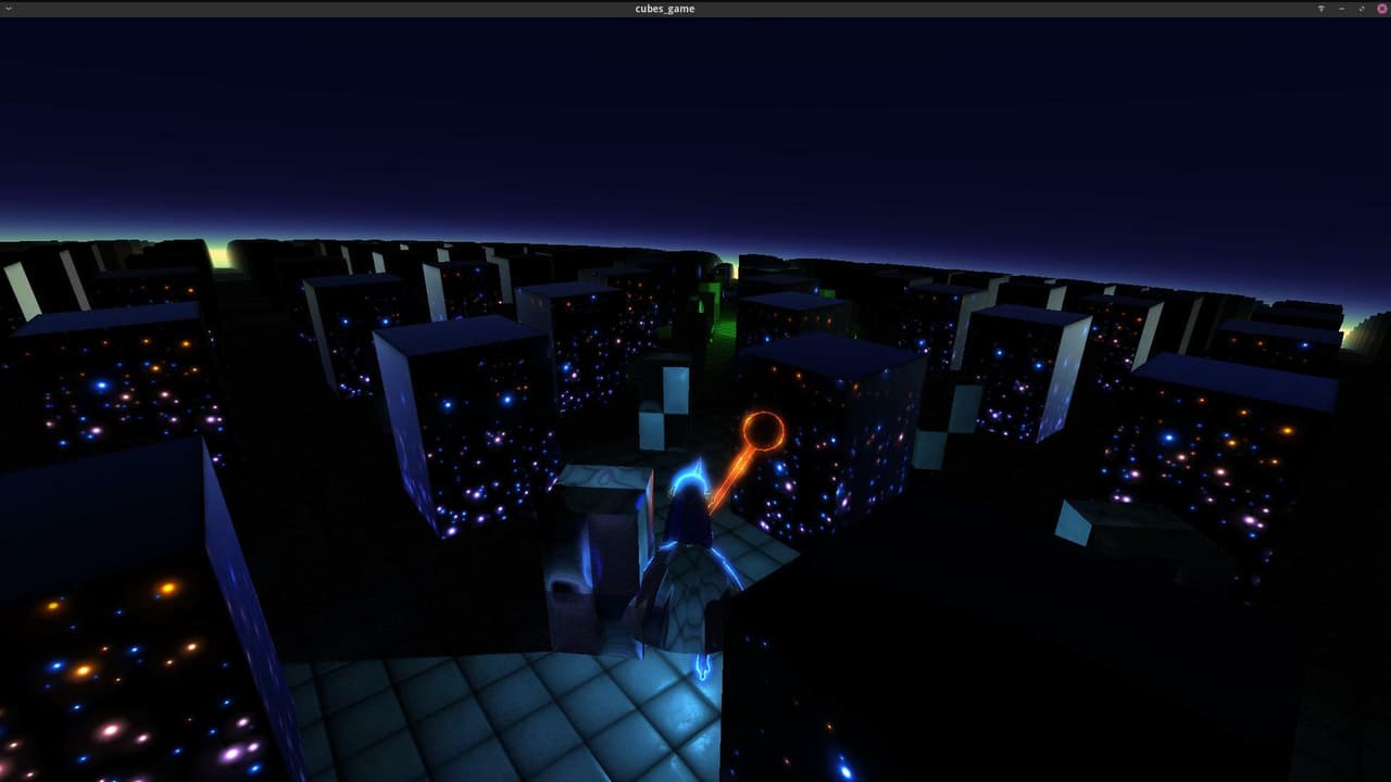 Cubes experiment