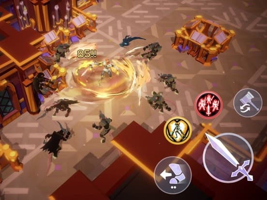 Mighty Quest Rogue Palace screenshot 2