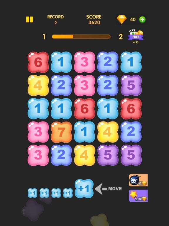 Number Meld - Merge Candies screenshot 3
