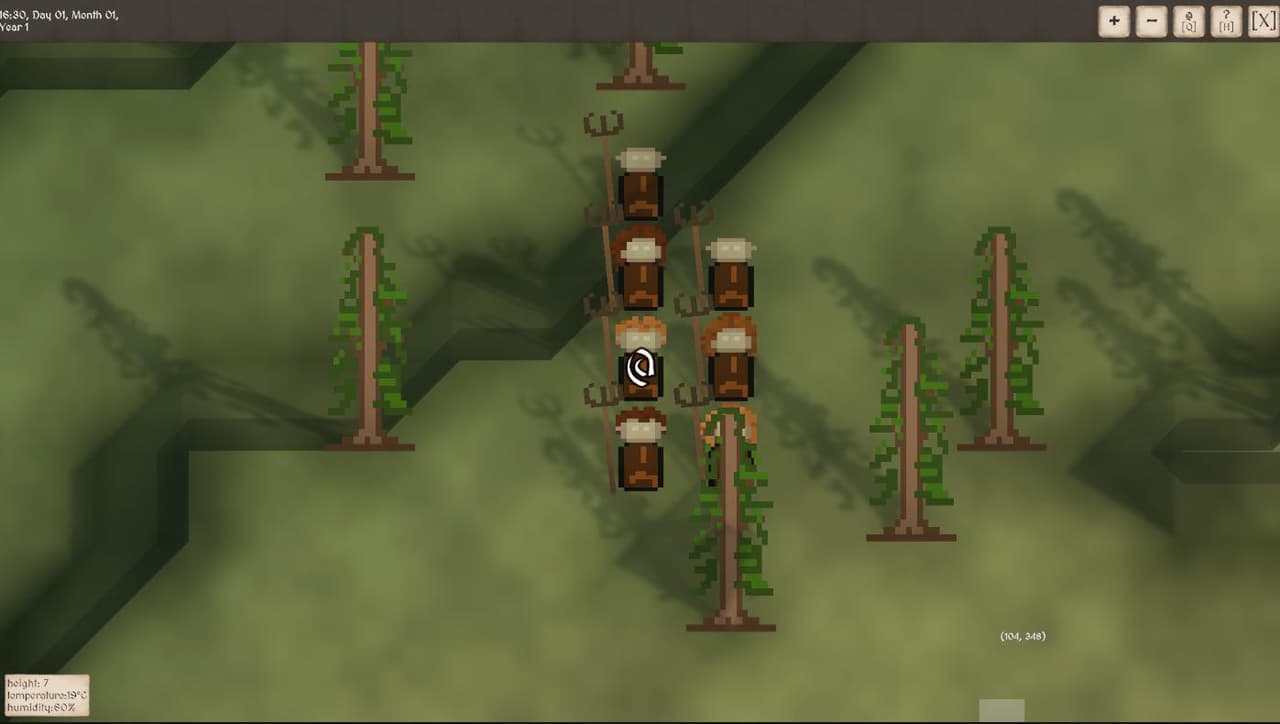 7DRL 2023 - Grand Strategy Roguelike screenshot 5
