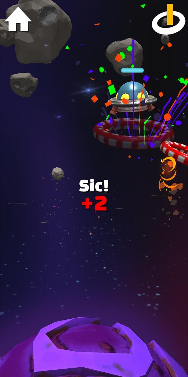 UFO Hoop Master 3D screenshot 2