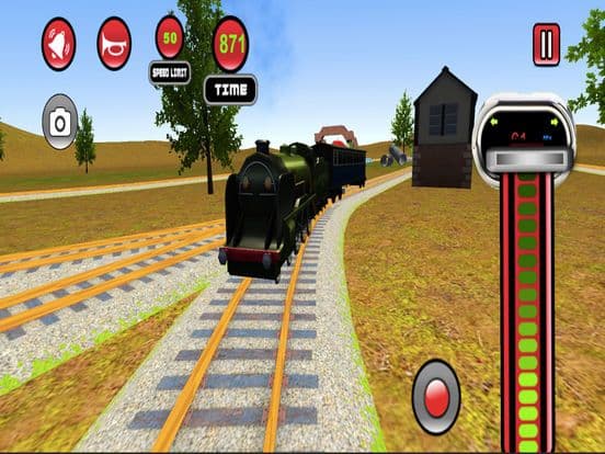 Real Extra Fast Train Drive 3D