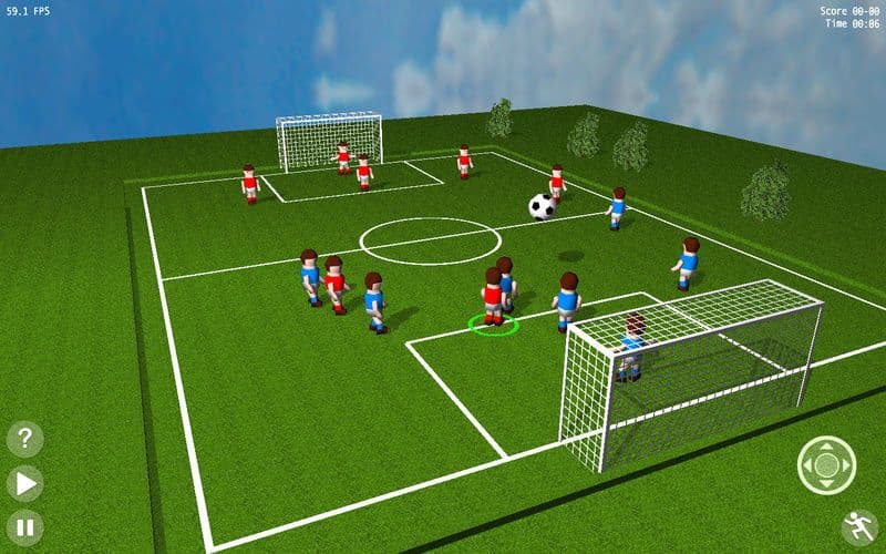 Toy Football Game 3D screenshot 2
