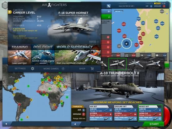 AirFighters Combat Flight Sim screenshot 4