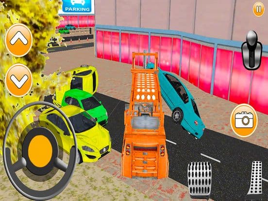 City Car Lifter Parking Game screenshot 5