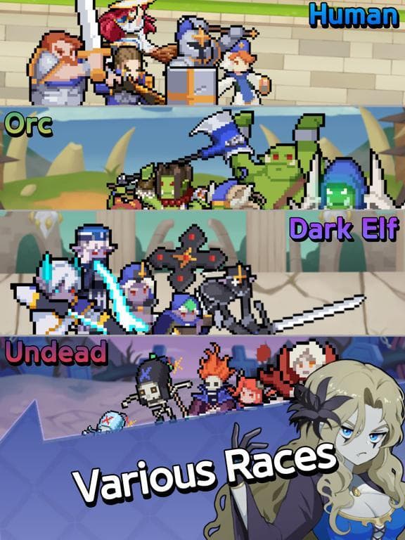 Epic Rush - Idle Pixel RPG screenshot 4