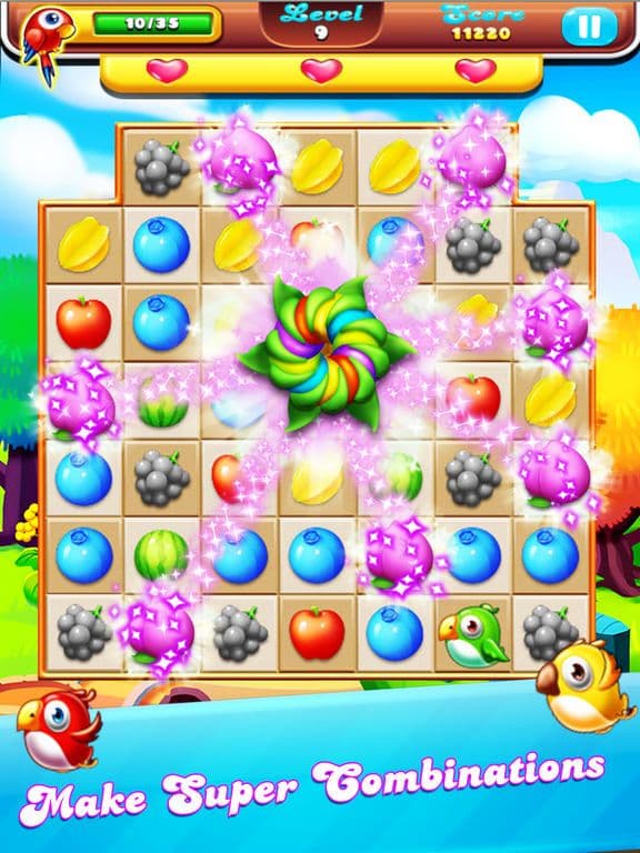 Farm Fruit Pop and Pets Heroes screenshot 3