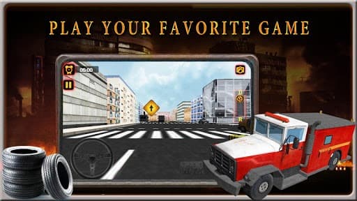 FIRE TRUCK SIMULATOR 3D screenshot 5