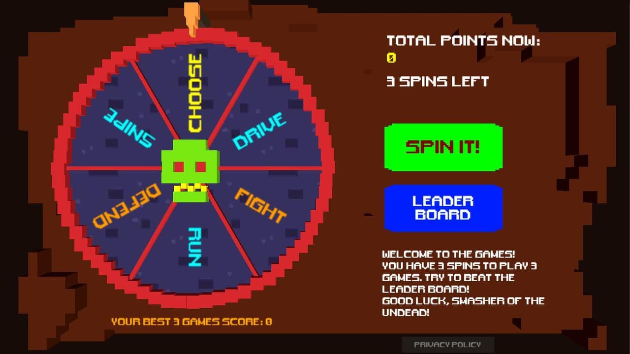 Wheel of Zombies screenshot 2