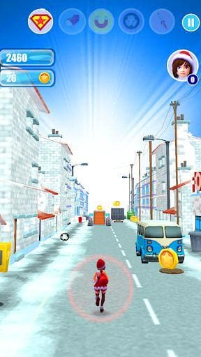 Santa Girl Run Xmas & Advent screenshot 4