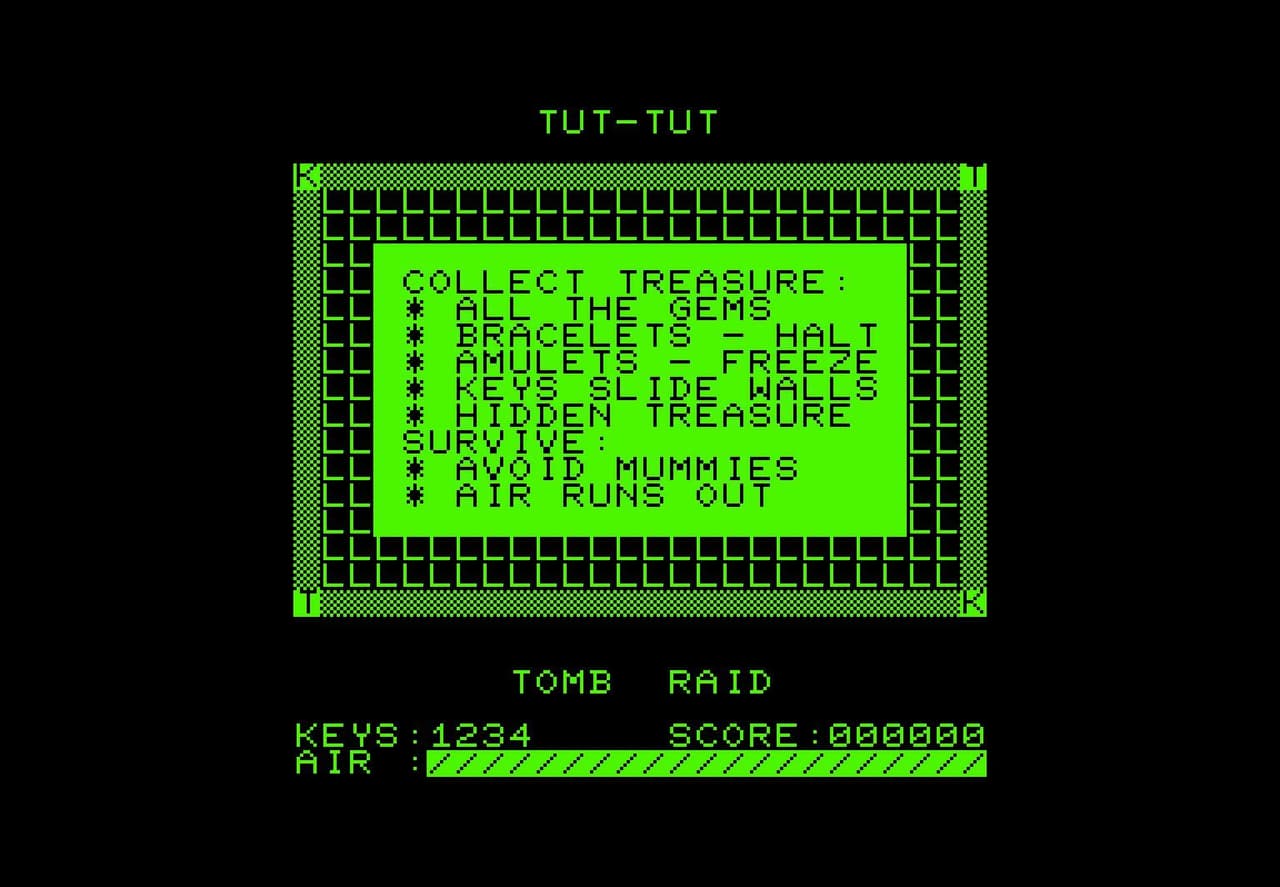 Tut-Tut (Commodore PET) screenshot 6