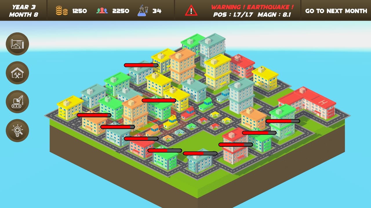 Earthquake City Builder screenshot 5
