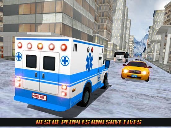 Ambulance Duty Simulator 2017-Rescue Driving 3D screenshot 5
