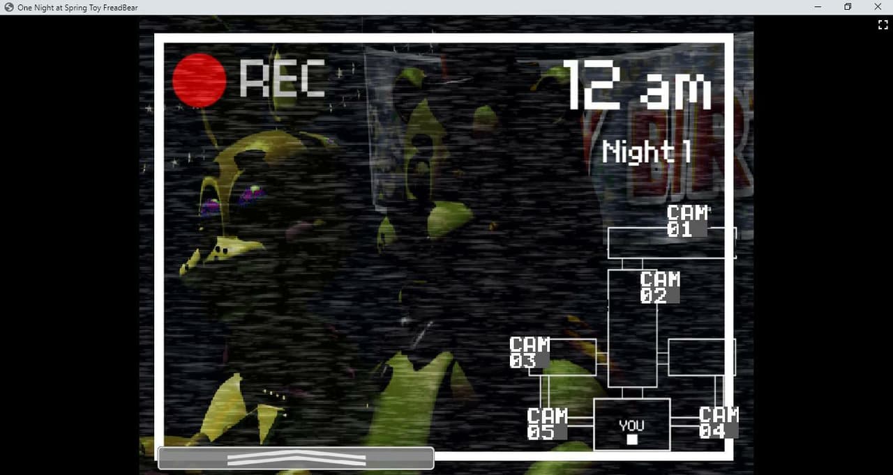 One Night at Spring Toy Freadbear screenshot 4