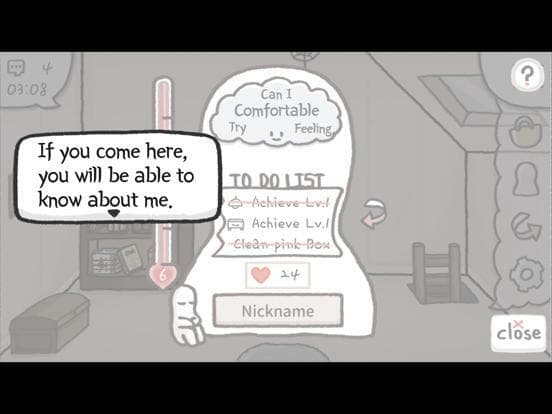 Rainy attic room screenshot 4